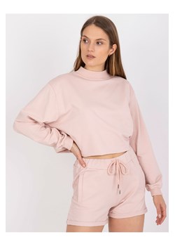 Dresowe szorty damskie z kieszeniami - jasno różowe ze sklepu 5.10.15 w kategorii Szorty - zdjęcie 169687148