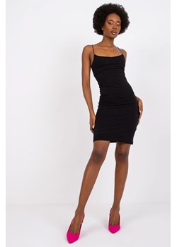 Czarna ołówkowa sukienka basic Sycylia ze sklepu 5.10.15 w kategorii Sukienki - zdjęcie 169687238