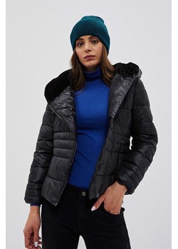 Krótka pikowana kurtka damska na zimę- czarna ze sklepu 5.10.15 w kategorii Kurtki damskie - zdjęcie 169687247