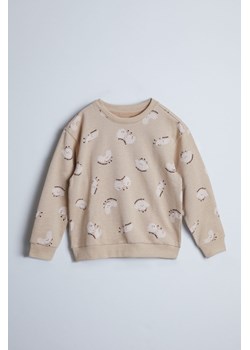 Beżowa bluza dla dziecka - makaroniki - Limited Edition ze sklepu 5.10.15 w kategorii Bluzy chłopięce - zdjęcie 169687878
