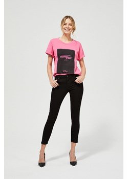 Jeansy skinny z guzikami czarne ze sklepu 5.10.15 w kategorii Jeansy damskie - zdjęcie 169687977