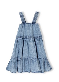Jeansowa sukienka letnia dla dziewczynki ze sklepu 5.10.15 w kategorii Sukienki dziewczęce - zdjęcie 169688049