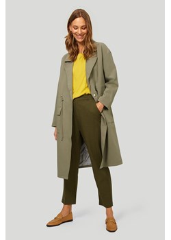 Greenpoint płaszcz damski khaki o luźnym kroju ze sklepu 5.10.15 w kategorii Płaszcze damskie - zdjęcie 169688128