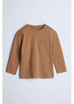 Brązowa dzianinowa bluzka - unisex - Limited Edition ze sklepu 5.10.15 w kategorii T-shirty chłopięce - zdjęcie 169688309