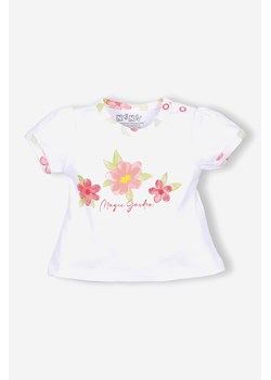 T-shirt niemowlęcy z bawełny organicznej dla dziewczynki ze sklepu 5.10.15 w kategorii Koszulki niemowlęce - zdjęcie 169688475