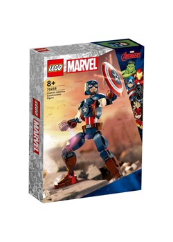 Klocki LEGO Super Heroes 76258 Marvel Figurka Kapitana Ameryki do zbudowania - 310 elementów, wiek 8 + ze sklepu 5.10.15 w kategorii Zabawki - zdjęcie 169688488