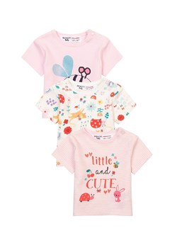 T-shirt niemowlęcy bawełniany 3-pak ze sklepu 5.10.15 w kategorii Koszulki niemowlęce - zdjęcie 169688546
