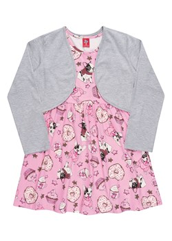 Sukienka dla dziewczynki z bolerkiem ze sklepu 5.10.15 w kategorii Komplety dziewczęce - zdjęcie 169688575