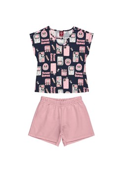 Komplet dla dziewczynki - t-shirt + szorty ze sklepu 5.10.15 w kategorii Komplety dziewczęce - zdjęcie 169688589