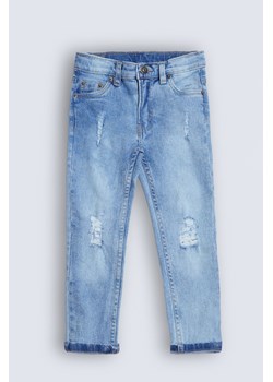 Niebieskie spodnie jeansowe skinny - unisex - Limited Edition ze sklepu 5.10.15 w kategorii Spodnie dziewczęce - zdjęcie 169688798