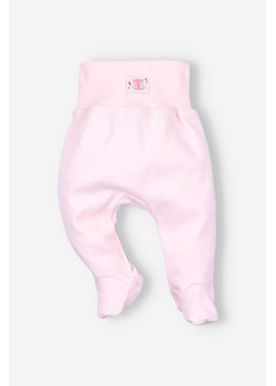 Półśpiochy niemowlęce z bawełny organicznej dla dziewczynki ze sklepu 5.10.15 w kategorii Spodnie i półśpiochy - zdjęcie 169688848