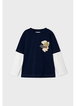 Bawełniana bluzka chłopięca z nadrukiem ze sklepu 5.10.15 w kategorii T-shirty chłopięce - zdjęcie 169689205