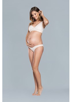 Figi damskie MAMA mini - beżowe ze sklepu 5.10.15 w kategorii Bielizna ciążowa - zdjęcie 169689929