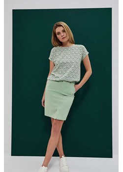 Spódnica krótka zielona ze sklepu 5.10.15 w kategorii Spódnice - zdjęcie 169690236