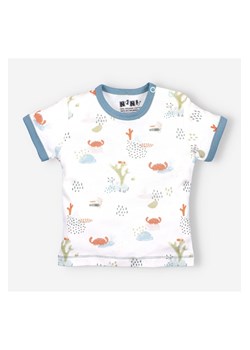 T-shirt niemowlęcy z bawełny organicznej dla chłopca ze sklepu 5.10.15 w kategorii Koszulki niemowlęce - zdjęcie 169690399