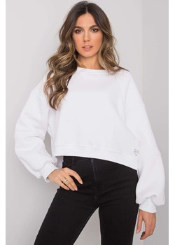 Biała bluza bawełniana Yessie RUE PARIS ze sklepu 5.10.15 w kategorii Bluzy damskie - zdjęcie 169690899