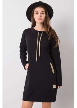 Czarna sukienka z kieszeniami Holly ze sklepu 5.10.15 w kategorii Sukienki - zdjęcie 169691119