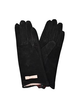 Rękawiczki damskie skórzane - czarne ze sklepu 5.10.15 w kategorii Rękawiczki damskie - zdjęcie 169691308
