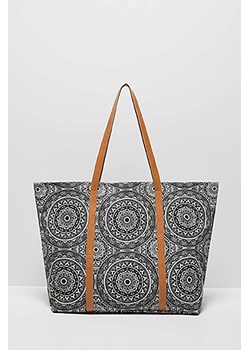 Duża torba materiałowa damska na ramię ze sklepu 5.10.15 w kategorii Torby Shopper bag - zdjęcie 169691345