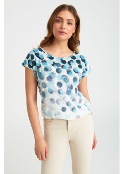 T-shirt damski we wzory ze sklepu 5.10.15 w kategorii Bluzki damskie - zdjęcie 169691686