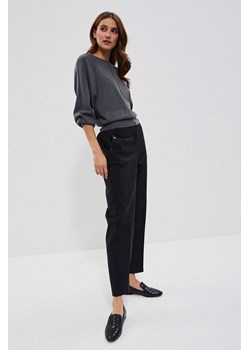 Eleganckie spodnie z ozdobnymi guzikami ze sklepu 5.10.15 w kategorii Spodnie damskie - zdjęcie 169691746