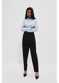Eleganckie czarne spodnie damskie w kant ze sklepu 5.10.15 w kategorii Spodnie damskie - zdjęcie 169692156