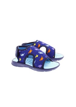 Sandały chłopięce niebieskie na rzep- dinozaury ze sklepu 5.10.15 w kategorii Sandały dziecięce - zdjęcie 169692178