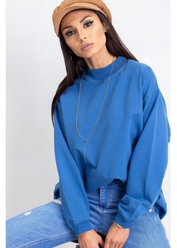 Niebieska bluza Twist ze sklepu 5.10.15 w kategorii Bluzy damskie - zdjęcie 169692539