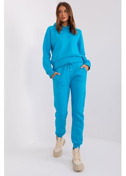 Komplet dresowy basic ze spodniami niebieski ze sklepu 5.10.15 w kategorii Dresy damskie - zdjęcie 169692579