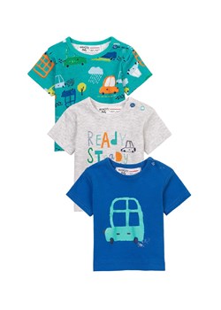 T-shirt niemowlęcy bawełniany 3-pak ze sklepu 5.10.15 w kategorii Koszulki niemowlęce - zdjęcie 169692649