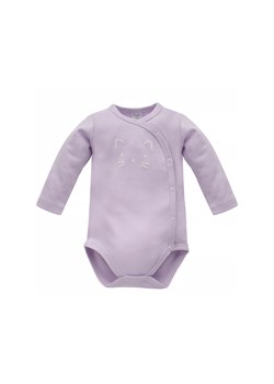 Body niemowlęce z długim rękawem fioletowe ze sklepu 5.10.15 w kategorii Body niemowlęce - zdjęcie 169692696