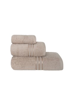 Ręcznik rondo 30x50 frotte beżowy 500g. baw. ze sklepu 5.10.15 w kategorii Ręczniki - zdjęcie 169692718