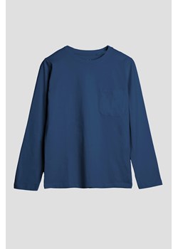 Granatowy t-shirt z miękkiej dzianiny - unisex - Limited Edition ze sklepu 5.10.15 w kategorii T-shirty chłopięce - zdjęcie 169692816