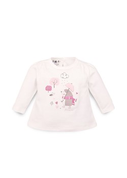 Bluzka niemowlęca z bawełny organicznej z nadrukiem ze sklepu 5.10.15 w kategorii Kaftaniki i bluzki - zdjęcie 169693117