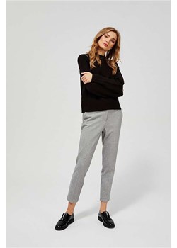 Uniwersalne spodnie damskie w kant - szare ze sklepu 5.10.15 w kategorii Spodnie damskie - zdjęcie 169693295
