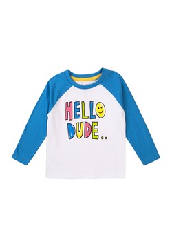Bluzka niemowlęca bawełniana Hello Dude ze sklepu 5.10.15 w kategorii Kaftaniki i bluzki - zdjęcie 169693347