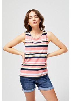Bluzka w kolorowe prążki typu top z ozdobnymi plecami ze sklepu 5.10.15 w kategorii Bluzki damskie - zdjęcie 169693607