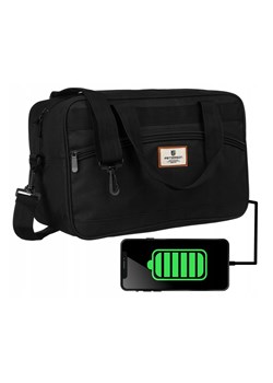 Torba na bagaż podręczny do samolotu — Peterson unisex z portem USB ze sklepu 5.10.15 w kategorii Torby podróżne - zdjęcie 169693659