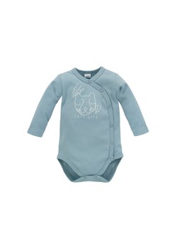 Bawełniane kopertowe body niemowlęce rozpinane SLOW LIFE ze sklepu 5.10.15 w kategorii Body niemowlęce - zdjęcie 169693825