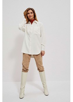 Koszula rozpinana damska biała ze sklepu 5.10.15 w kategorii Koszule damskie - zdjęcie 169694245