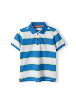 Koszulka polo dla chłopca z krótkim rękawem w paski ze sklepu 5.10.15 w kategorii T-shirty chłopięce - zdjęcie 169694565