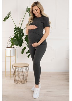 Legginsy ciążowe Gaja z zakładką pod brzuchem ze sklepu 5.10.15 w kategorii Spodnie ciążowe - zdjęcie 169694936