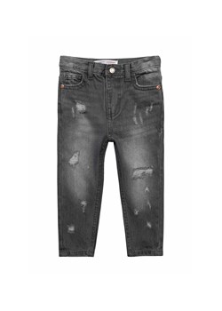 Jeansy dla dziewczynki szare- mom jean ze sklepu 5.10.15 w kategorii Spodnie dziewczęce - zdjęcie 169695267