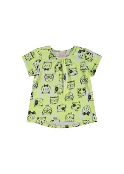 T-shirt dziewczęcy w kotki ze sklepu 5.10.15 w kategorii Bluzki dziewczęce - zdjęcie 169695619
