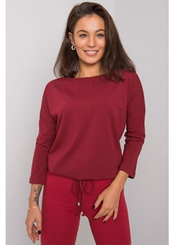 Bordowa bluzka Fiona ze sklepu 5.10.15 w kategorii Bluzki damskie - zdjęcie 169695829