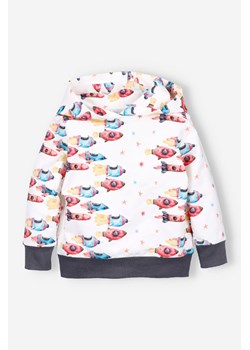 Bluza dresowa chłopięca z kapturem - I Love Colors - Rakiety ze sklepu 5.10.15 w kategorii Bluzy chłopięce - zdjęcie 169695847