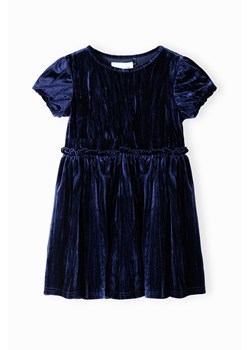 Granatowa elegancka sukienka dla dziewczynki - 5.10.15. ze sklepu 5.10.15 w kategorii Sukienki dziewczęce - zdjęcie 169696188
