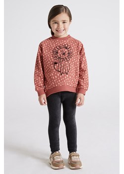 Komplet dziewczęcy bluza w kropki + czarne legginsy ze sklepu 5.10.15 w kategorii Dresy dziewczęce - zdjęcie 169696546
