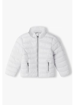 Biała kurtka przejściowa pikowana ze stójką dziewczęca ze sklepu 5.10.15 w kategorii Kurtki dziewczęce - zdjęcie 169697185