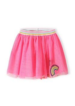 Różowa spódnica krótka dziewczęca z cekinami ze sklepu 5.10.15 w kategorii Spódnice - zdjęcie 169697205
